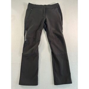 Swix Ski Pants Women XL Black Softshell Cross Country Nordic Reflective Corvara